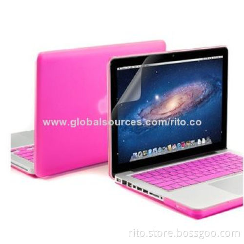 Rose Color Rubberized Hard Case for Macbook Air 11"